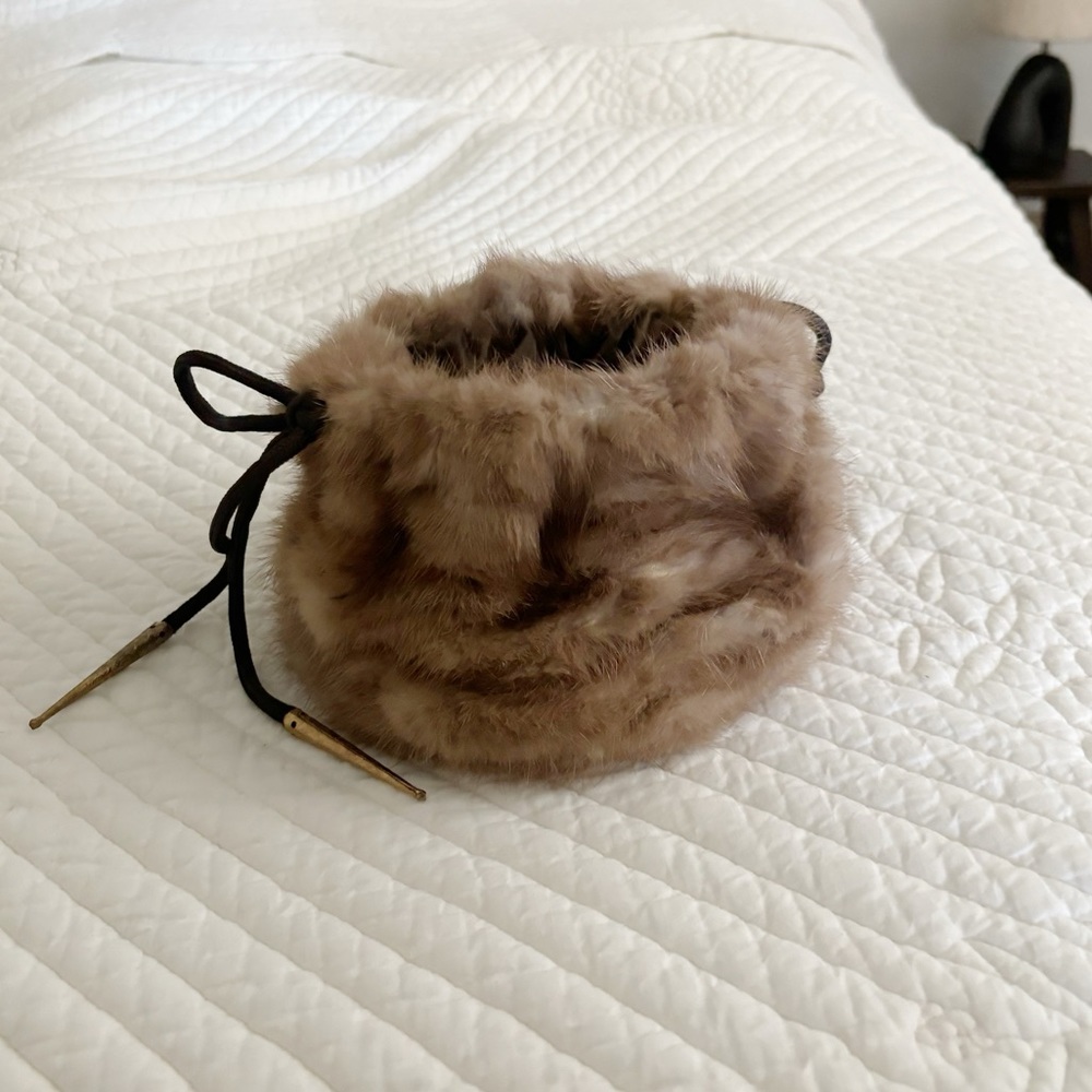 Vintage Faux fur bag